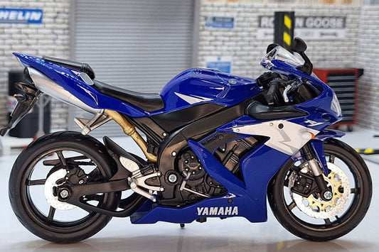 Yamaha YZF-R1 2008 - Blue 1:12 Scale