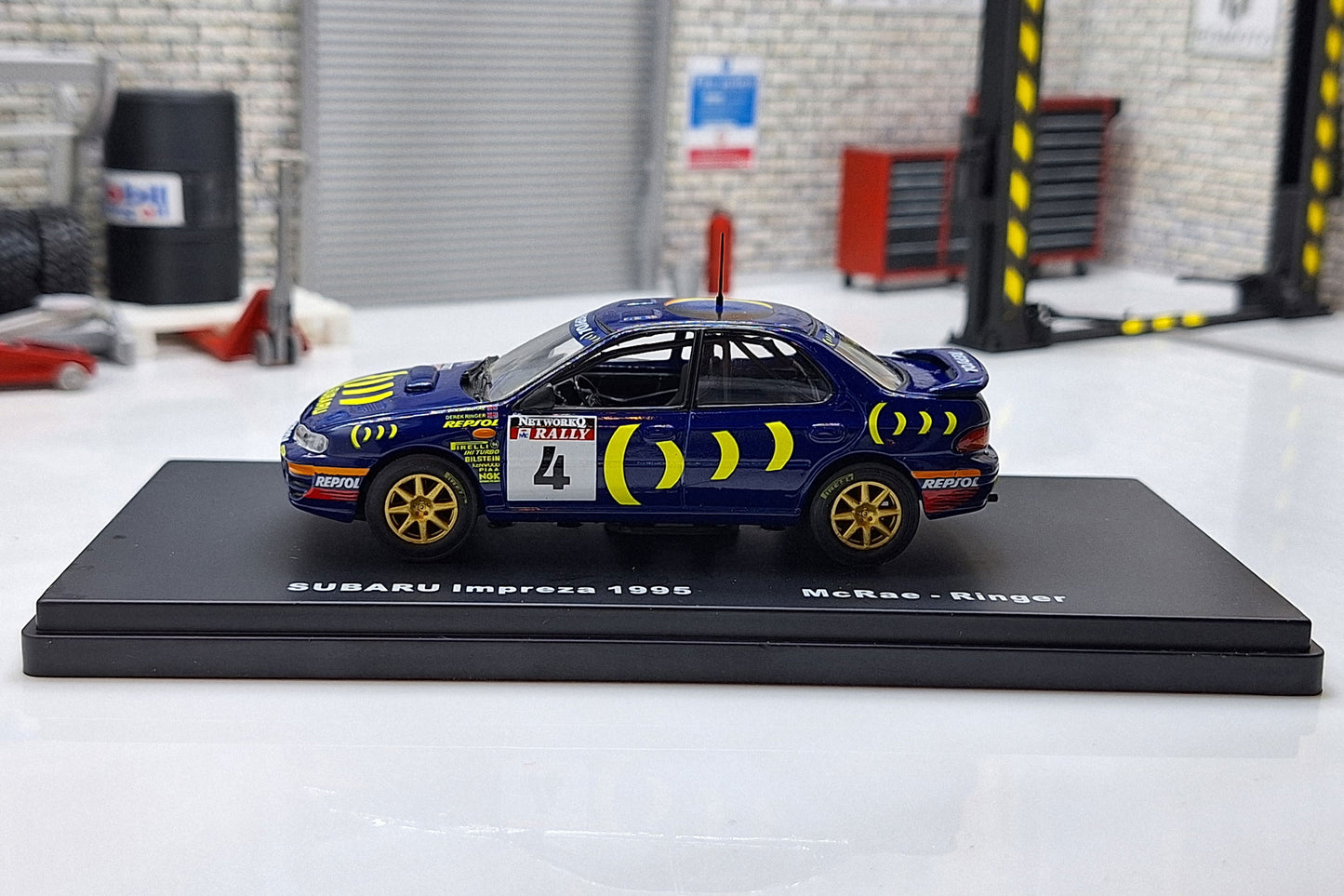 Subaru Impreza 1995 C.McRae D. Ringer  #4 Rally  1:43 Scale