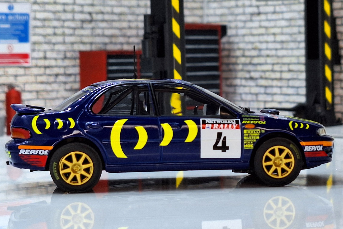 Subaru Impreza 1995 C.McRae D. Ringer  #4 Rally  1:43 Scale