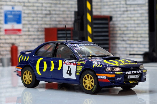 Subaru Impreza 1995 C.McRae D. Ringer  #4 Rally  1:43 Scale