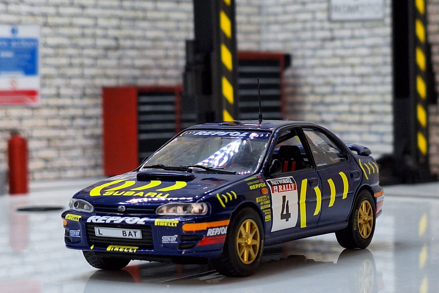 Subaru Impreza 1995 C.McRae D. Ringer  #4 Rally  1:43 Scale