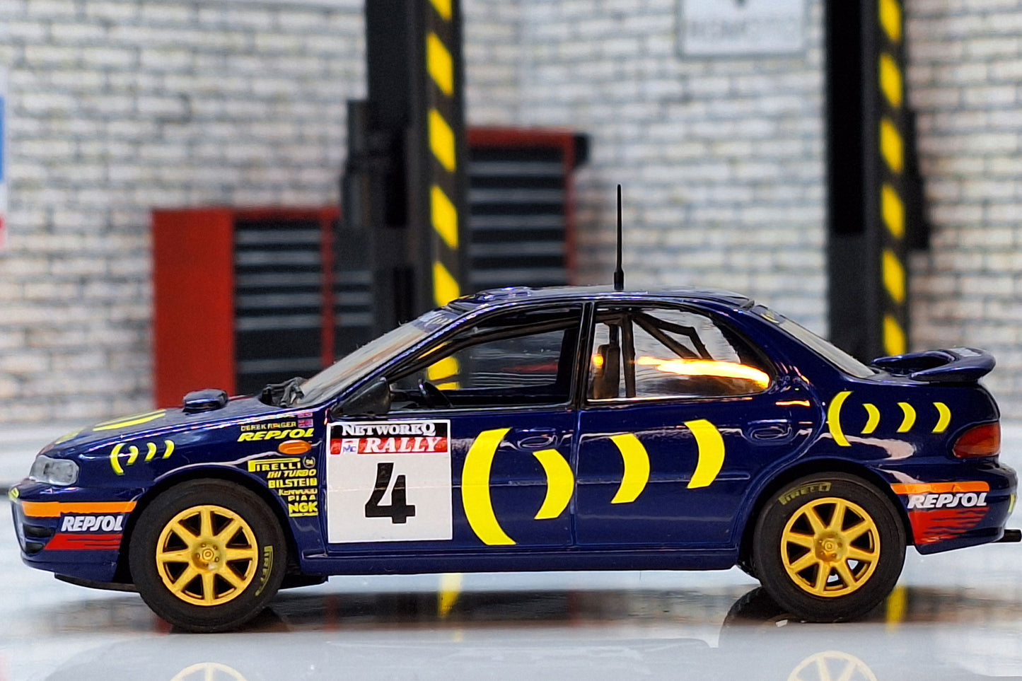 Subaru Impreza 1995 C.McRae D. Ringer  #4 Rally  1:43 Scale