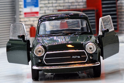 Mini Cooper 1300 - Green 1:34 Scale Car Model