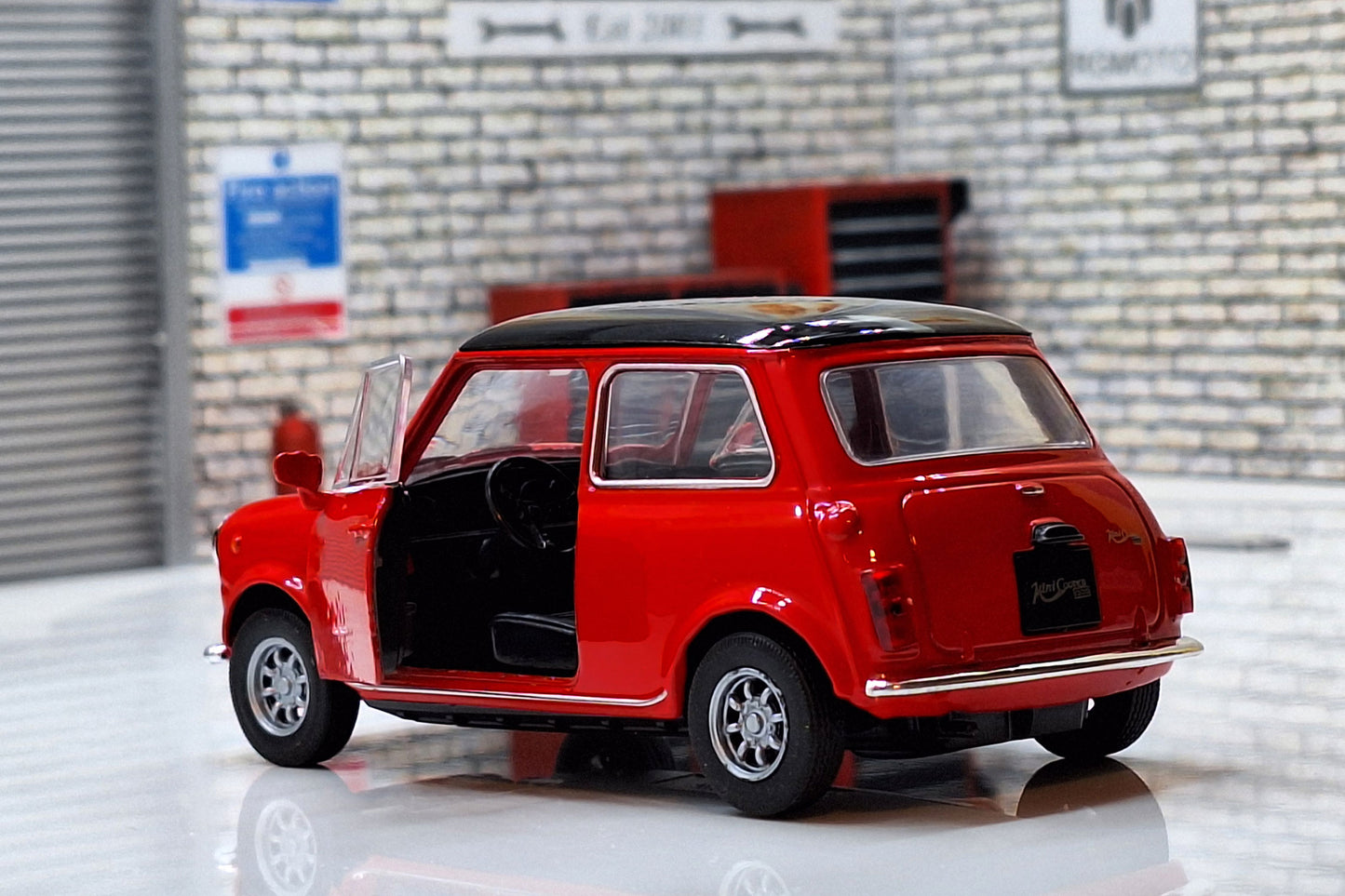 Mini Cooper 1300 - Red 1:34 Scale Car Model by Welly