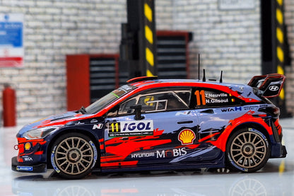 Hyundai I20 Coupe 2019 Thiery Neuville #11  1:43 Scale