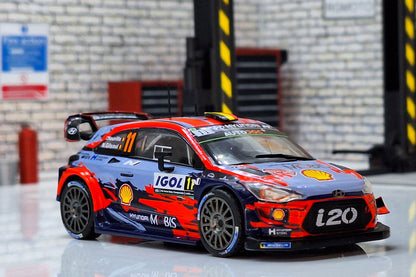 Hyundai I20 Coupe 2019 Thiery Neuville #11  1:43 Scale