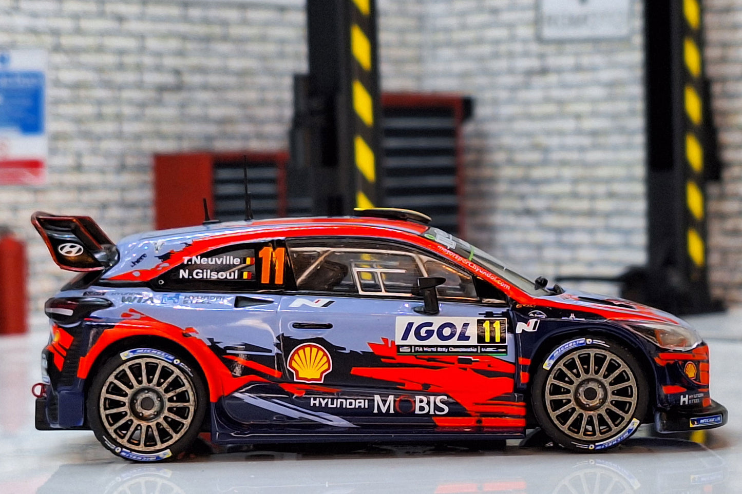 Hyundai I20 Coupe 2019 Thiery Neuville #11  1:43 Scale