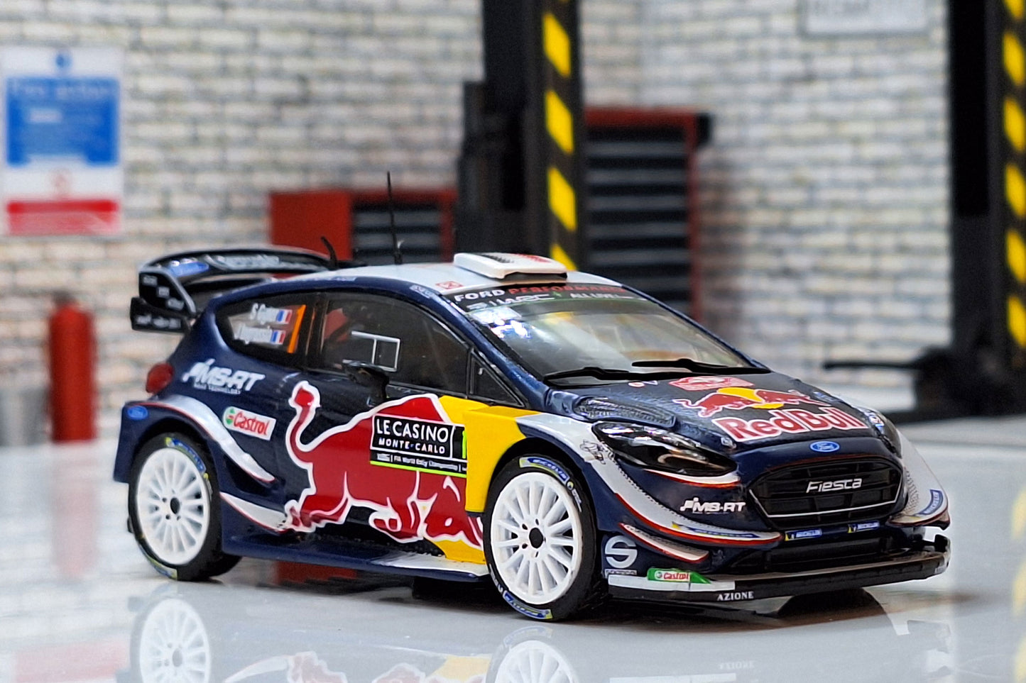 Ford Fiesta 2018 Ogier #1 Monte Carlo Rally  1:43 Scale