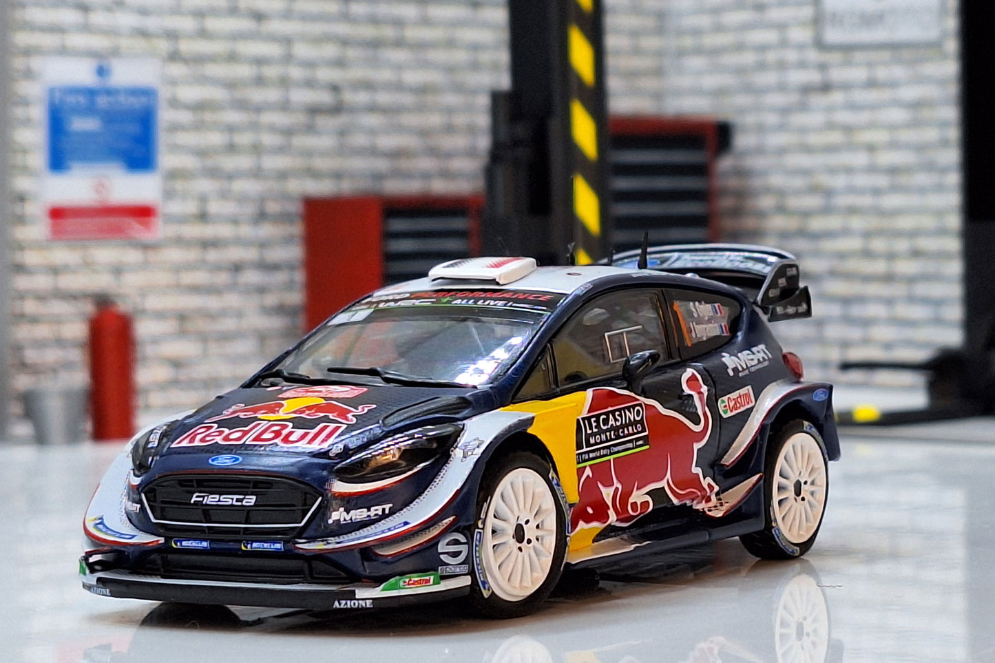 Ford Fiesta 2018 Ogier #1 Monte Carlo Rally  1:43 Scale