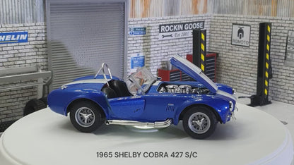 Shelby Cobra 427SC - Blue  1:24 Scale