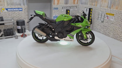 KAWASAKI Ninja ZX-10R Green 1:12 Scale