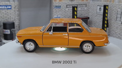 BMW 2002 Ti - Orange 1:24 Scale Car Model