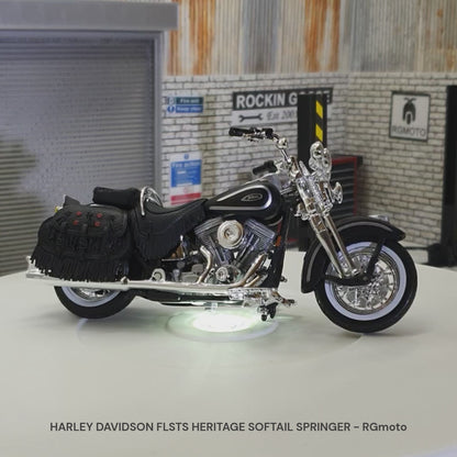 Harley Davidson 1999 FLSTS Heritage Softail Springer 1:18 Scale