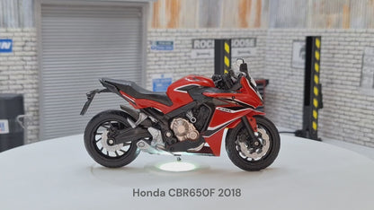 Honda CBR650F 2018  Red 1:18 Scale Motorcycle