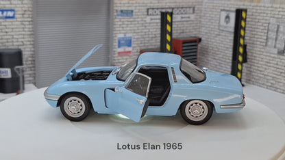 Lotus Elan 1965 - Lt Blue 1:24 Scale Car Model