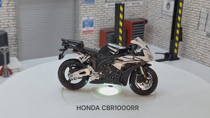 HONDA CBR1000RR  Black FireBlade 1:18 Scale Motorcycle