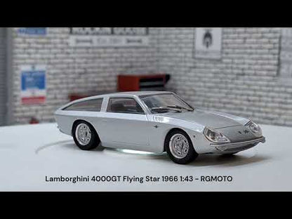 Lamborghini 4000GT Flying Star 1966 Cased 1:43 Scale Supercar