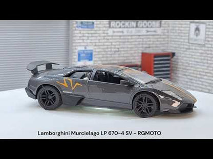 Lamborghini Murcielago LP 670-4 SV Grey 1:32 Scale Car