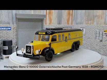 Mercedes-Benz 10000 Osterreichische Post Germany 1938 1:43 Scale Bus