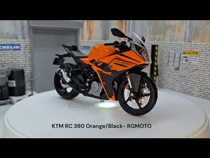 KTM RC 390 Orange/Black 1:12 Scale Motorcycle