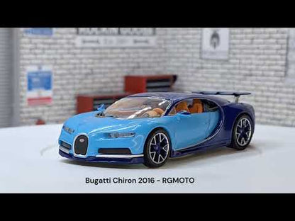 Bugatti Chiron 2016 Cased 1:43 Scale Supercar