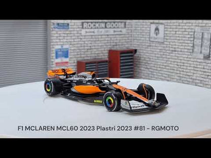 F1 MCLAREN MCL60 2023 Plastri 2023 Formula 1  1:43 Scale Car #81