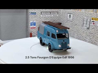 Renault 2.5 Tons EDF Work Van 1956 1:43 Scale Model