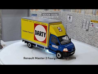 Renault Master 2 Van Darty 2009 1:43 Scale Model