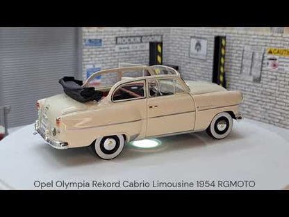 Opel Olympia Rekord Cabrio Limousine 1954 1:24 Scale