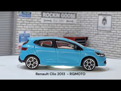 Renault Clio 2013-Blue 1:43 Scale Bburago
