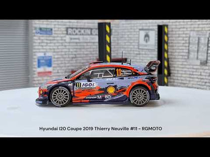 Hyundai I20 Coupe 2019 Thiery Neuville #11  1:43 Scale