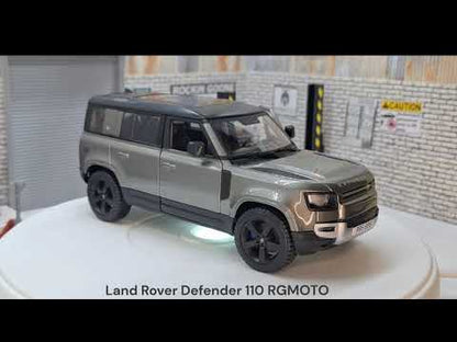 Land Rover Defender 110 4 Door Grey 1:24 Scale