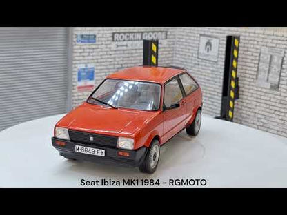 Seat Ibiza MK1 1984 Red  Cased 1:24  Scale