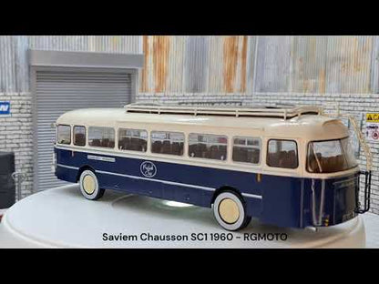 Saviem Chausson SC1 1960 - Morocco Casablanca - Marrakech 1:43 Scale Bus