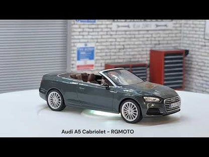 Audi A5 Cabriolet - Gotland Green 1:43 Scale Car Cased