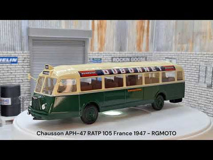 Chausson APH-47 RATP 105 France 1947 1:43 Scale Bus