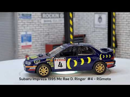 Subaru Impreza 1995 C.McRae D. Ringer  #4 Rally  1:43 Scale