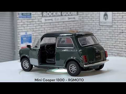 Mini Cooper 1300 - Green 1:34 Scale Car Model