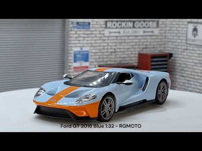 Ford GT 2016 Blue 1:32 Scale Car