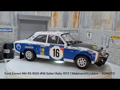 Ford Escort MkI RS 1600 #16 Safari Rally 1973 T.Makinen/H.Liddon 1:18 Scale