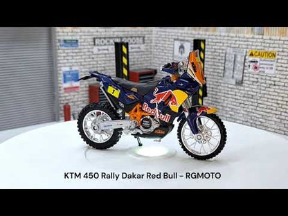 KTM 450 Rally Dakar Red Bull 1:18 Scale