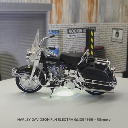 Harley Davidson 1966 FLH Electra Glide1:18 Scale