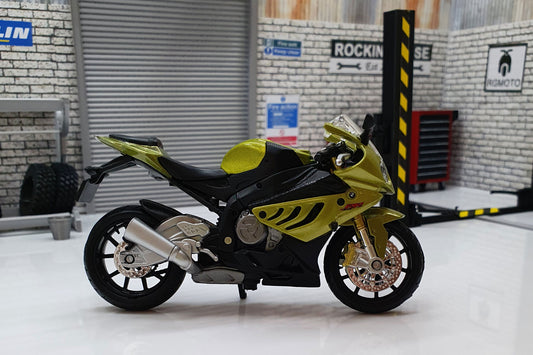 BMW S1000RR Green 1:18 Scale