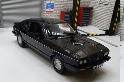 Ford Capri 2.8 Injection Black 1:24 Scale Car Model Bburango