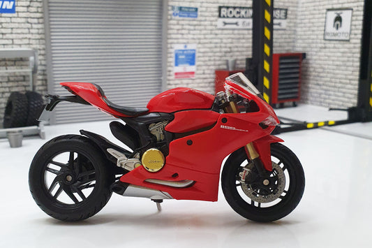 Ducati 1199 Pangale Red 1:18 Scale