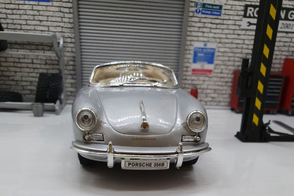 Porsche 356B - Silver  1:24 Scale