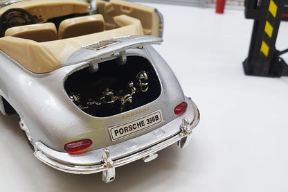 Porsche 356B - Silver  1:24 Scale