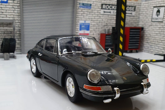 Porsche 911 Dark Grey 1964  1:24 Scale