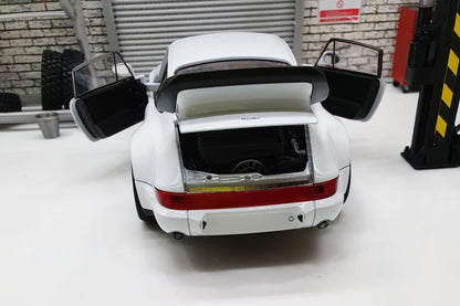 Porsche 911 (964) Turbo - White  1:24 Scale