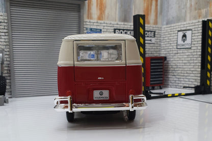 VW Volkswagen Camper Van Samba  1:25 Scale